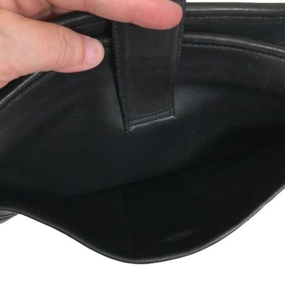 Vintage Coach Brighton Black Leather Crossbody Shoulder Bag Purse 9895 Made USA - Picture 16 of 16